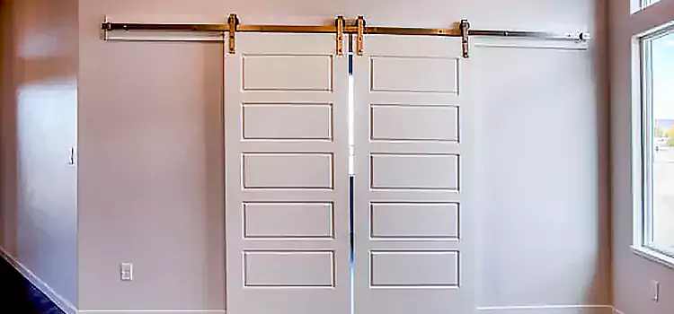 Glass Barn Door with Installation Hardware Kit Mooresville
